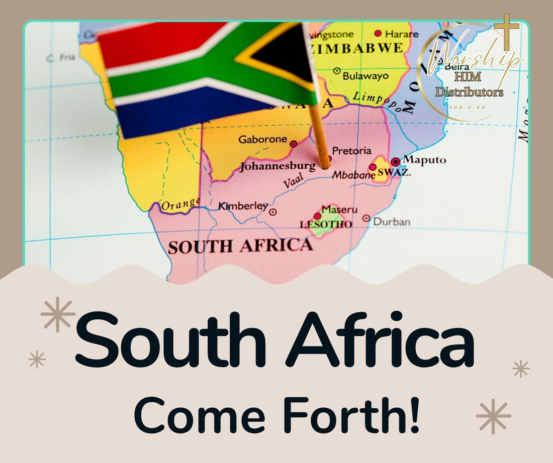 South Africa Come Forth - Sacred poetry calling South Africa to arise, created in the secret place to honor our King, Bridegroom and Lord