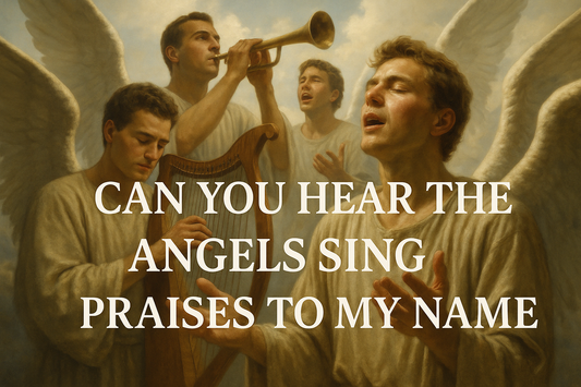 Can You Hear The Angels Sing Praises To My Name